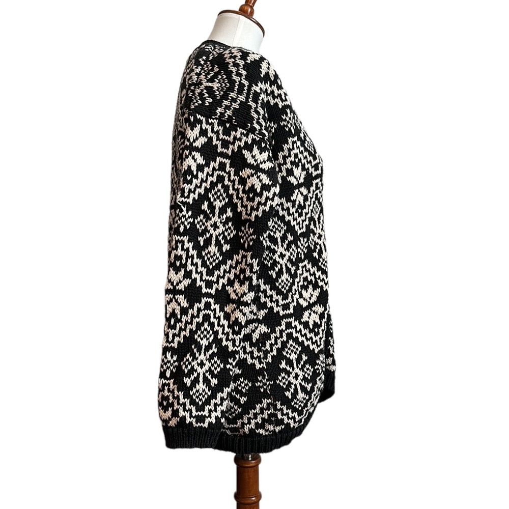 Vintage patterned cardigan - Picture 3 of 5